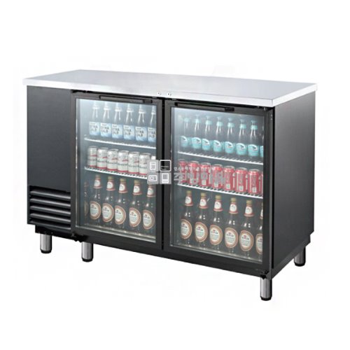 [0202]호프냉장고 테이블 유리문 GWHT-2BG 간냉식 테이블냉장고 맥주보관 음료냉장고 디지털