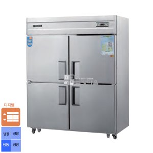 [0096]우성 55박스 디지털 직냉식 냉장고 내부스텐 올스텐 CWSM-1543RF-1 4도어 1/4 냉동 기존