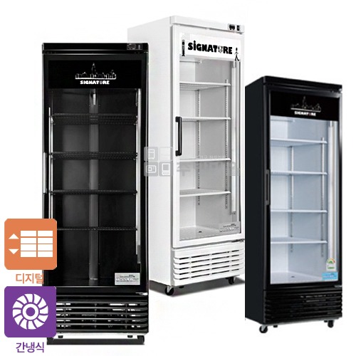 [0053]시그니처 420리터 디지털 간냉식 컵냉동고 음료쇼케이스 KRF-460FD 주류냉장고  항균철판 디지털